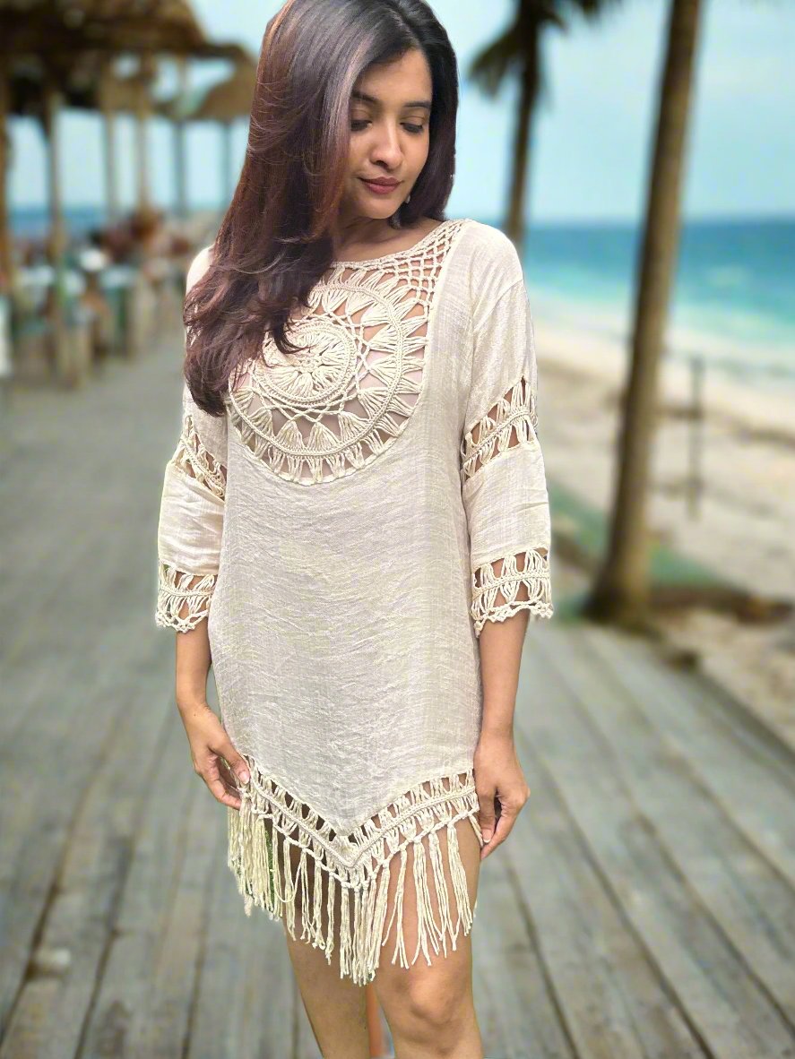Crochet Beach Cover Up