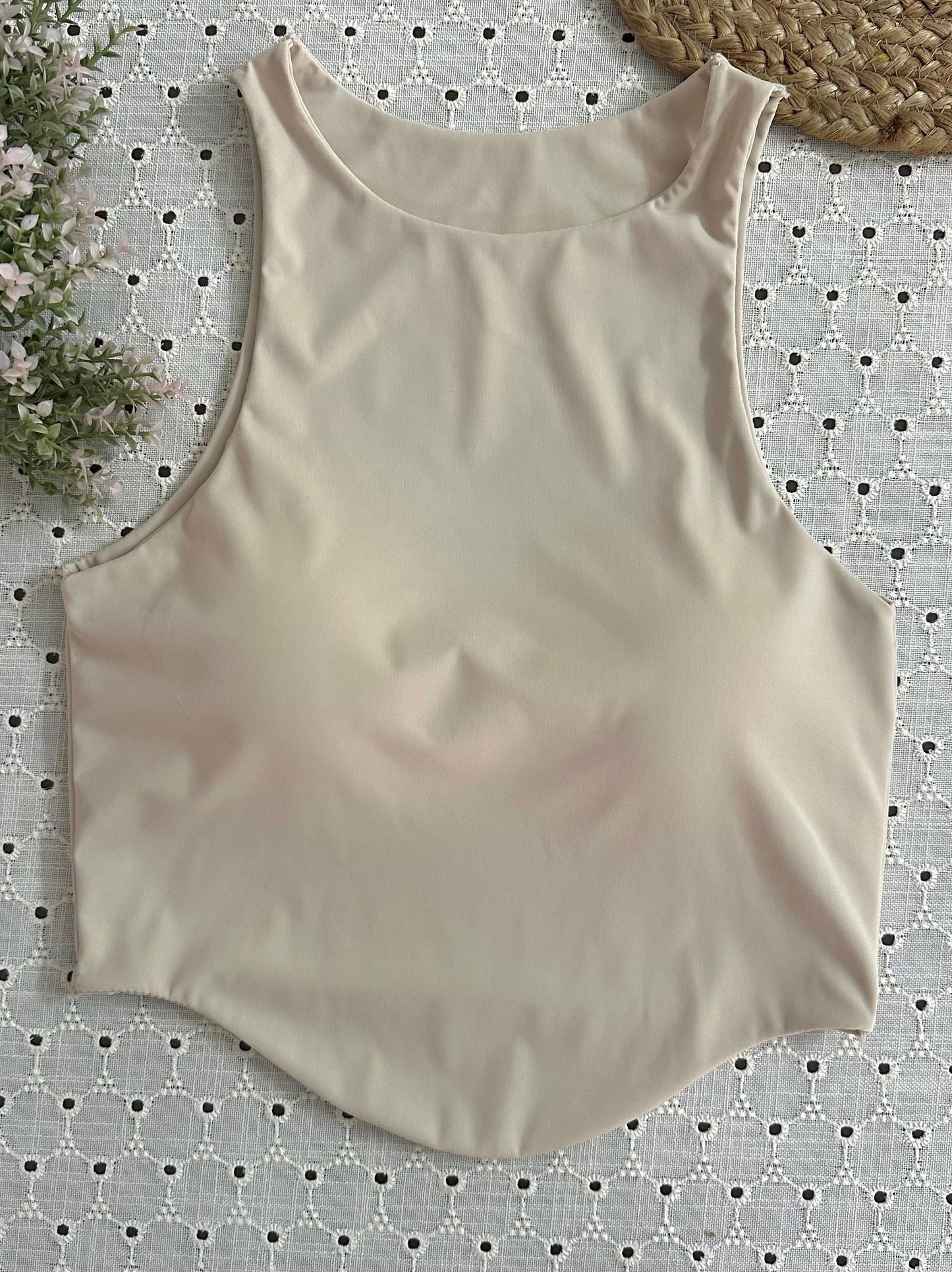 No Bra Crop Tops