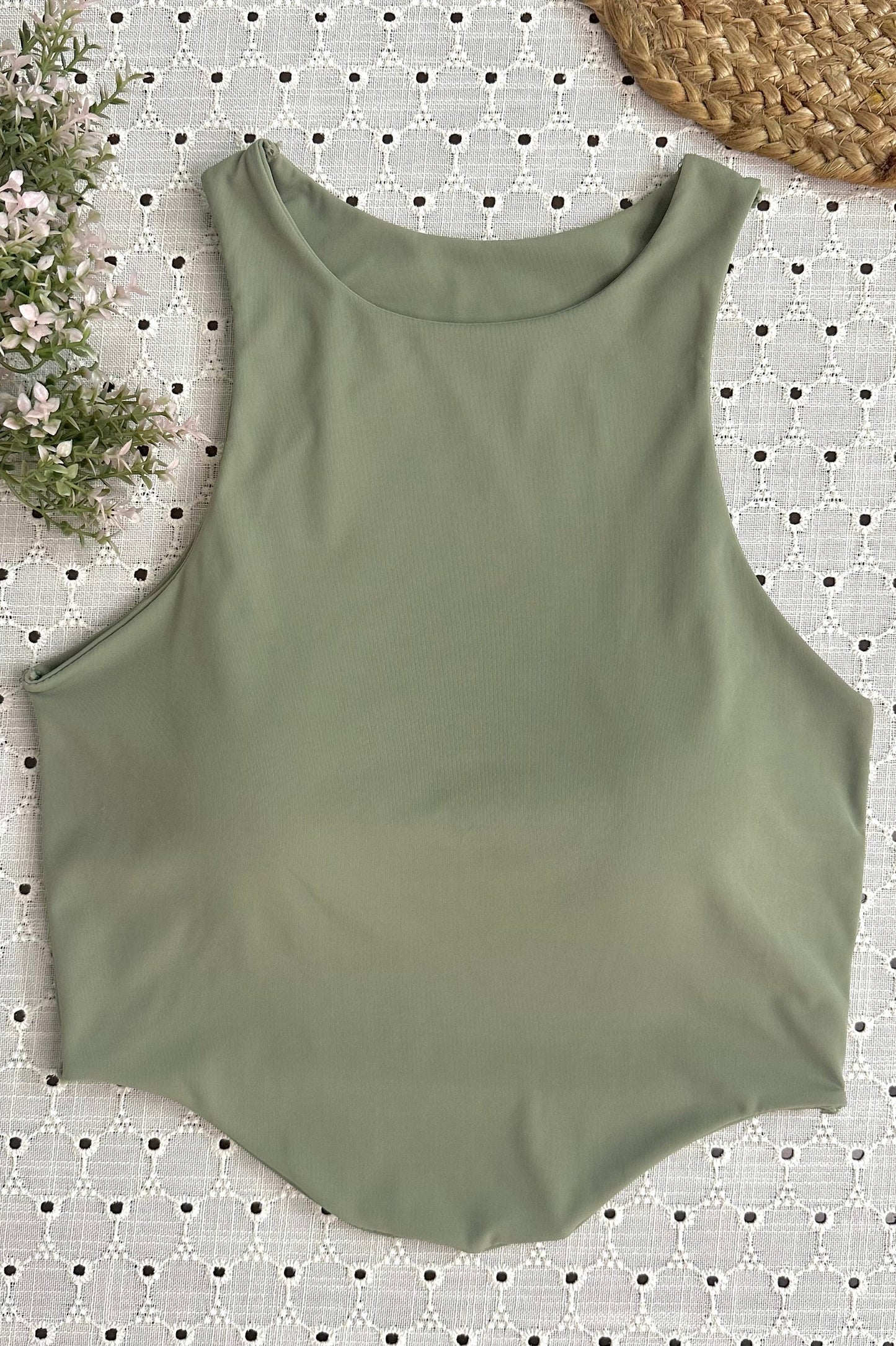 No Bra Crop Tops