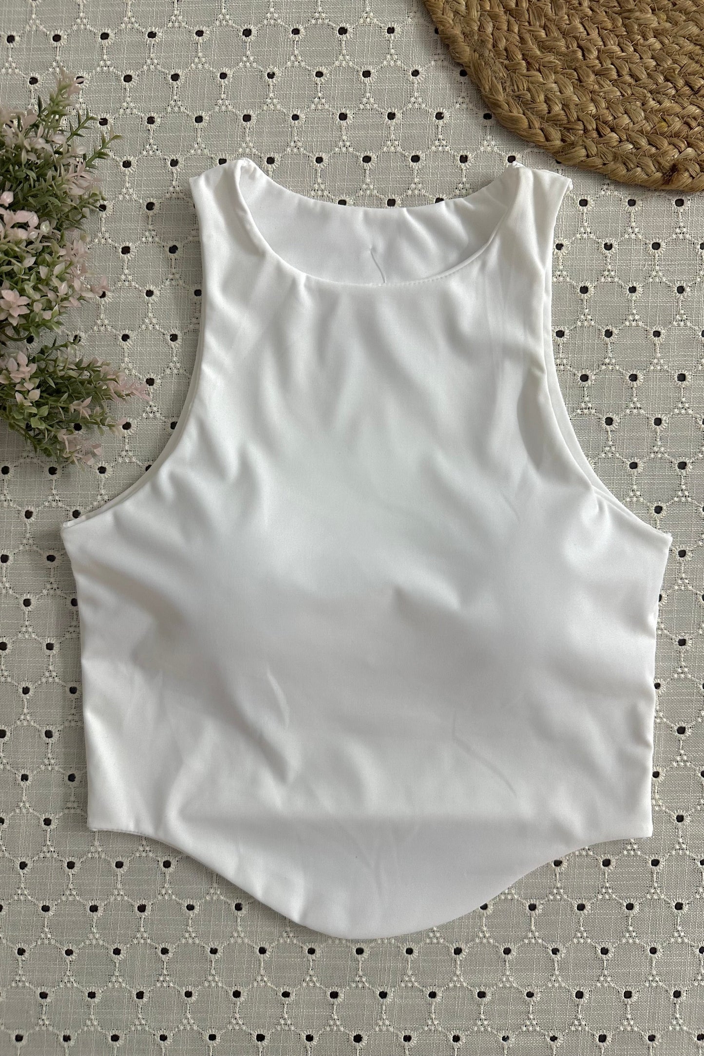 No Bra Crop Tops