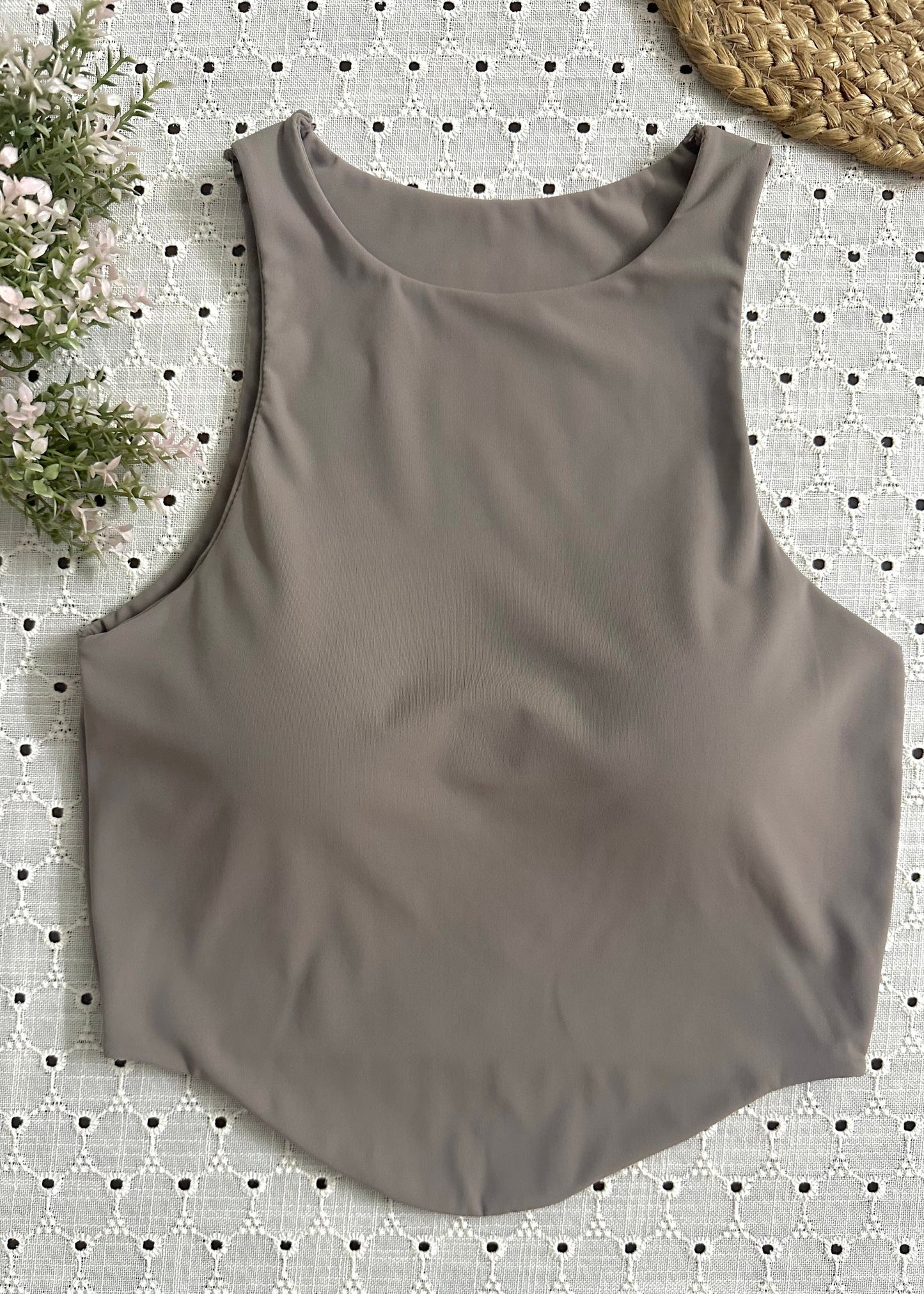 No Bra Crop Tops