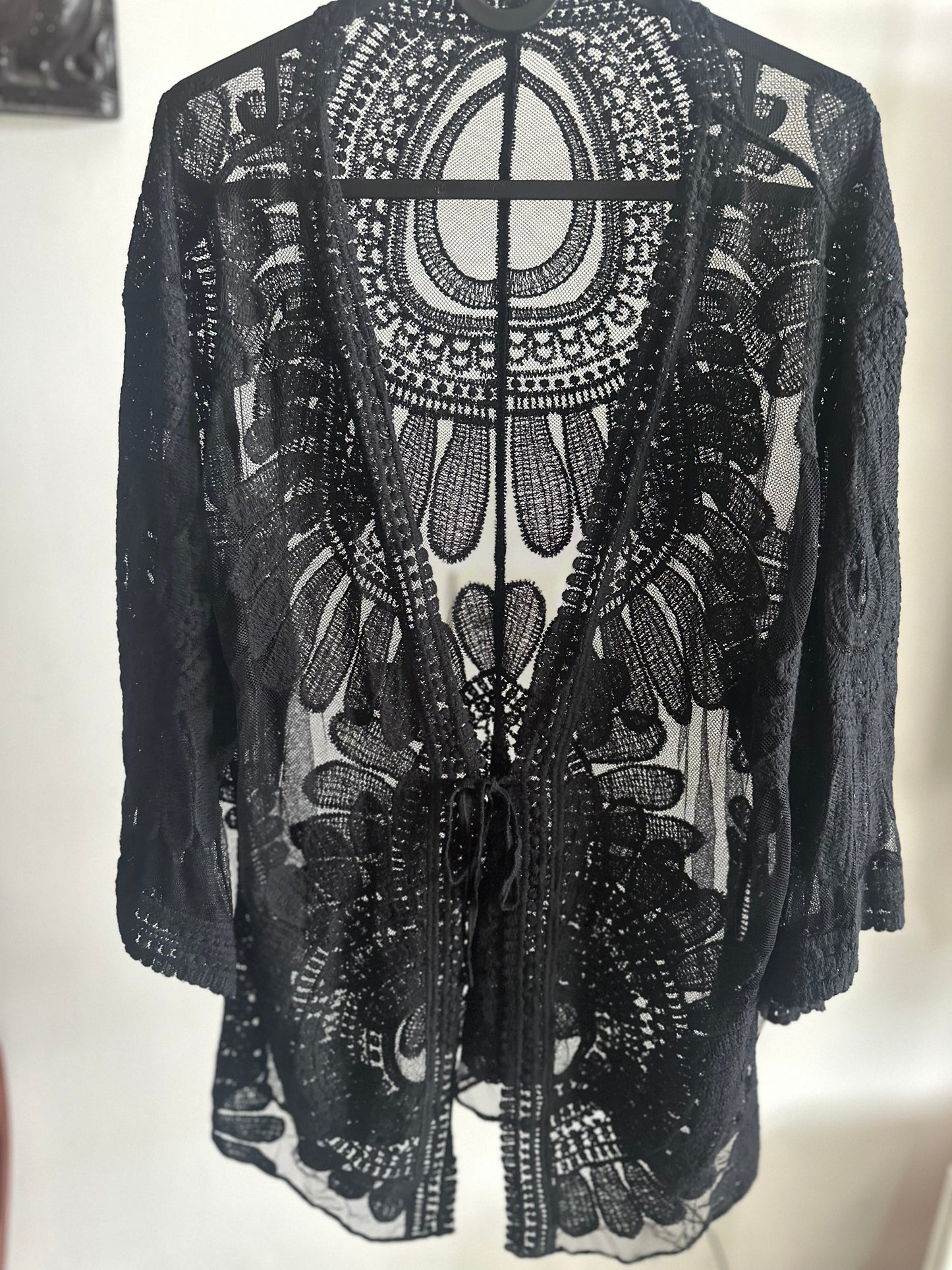 Black Lace Cover-Up