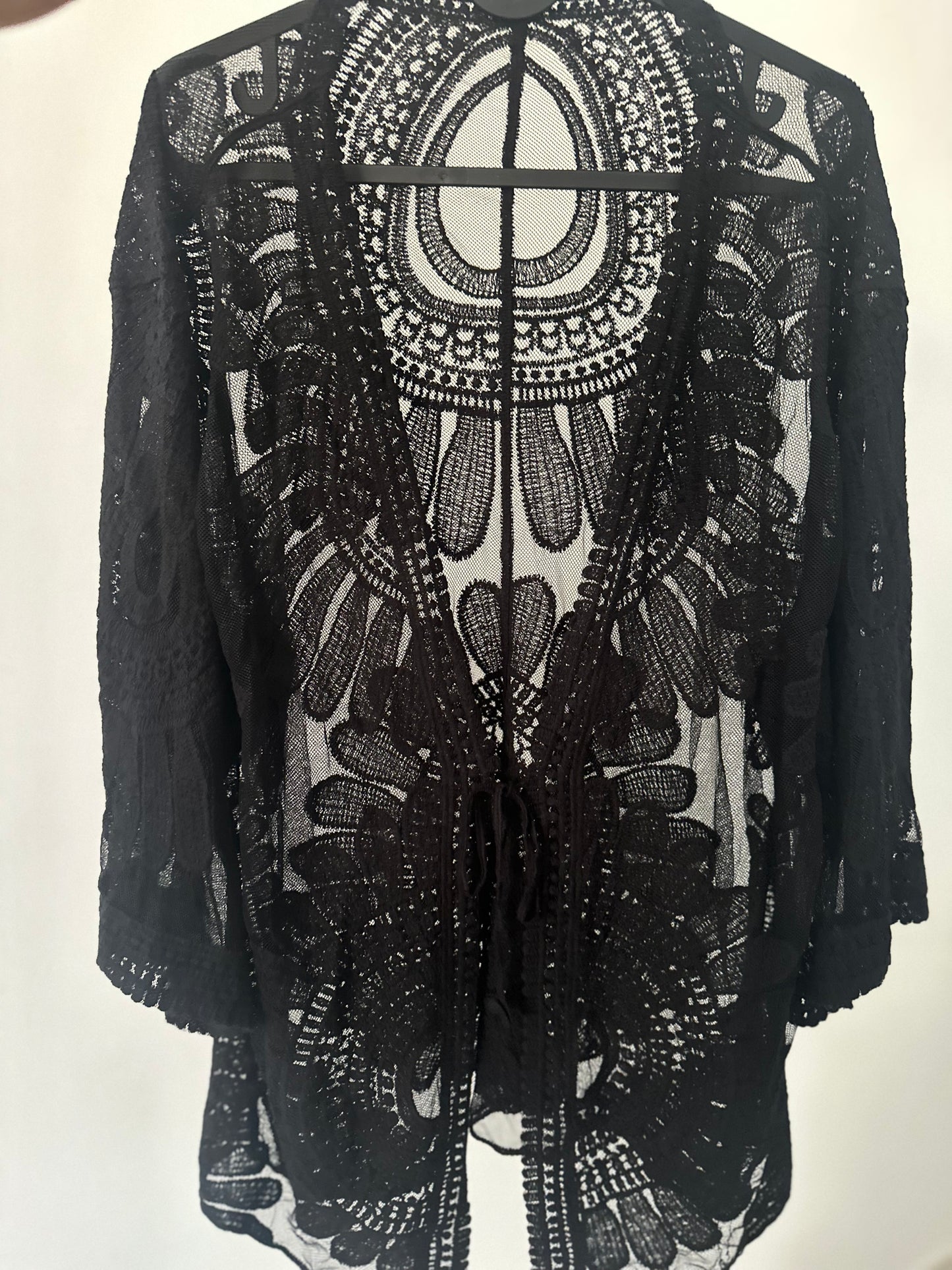 Black Lace Cover-Up