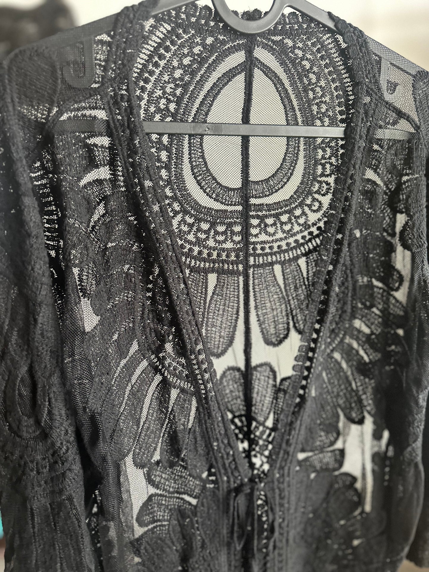 Black Lace Cover-Up
