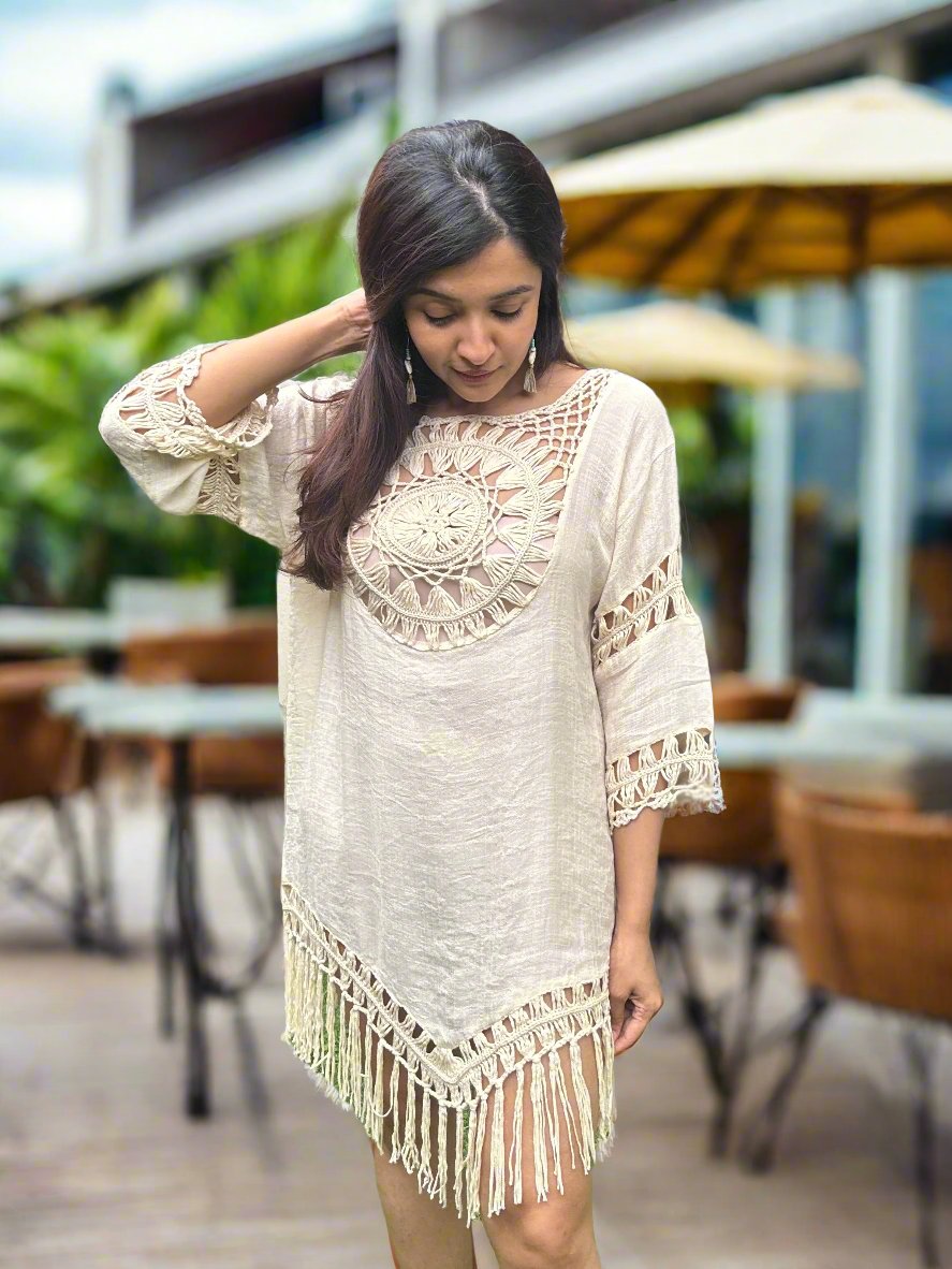 Crochet Beach Cover Up