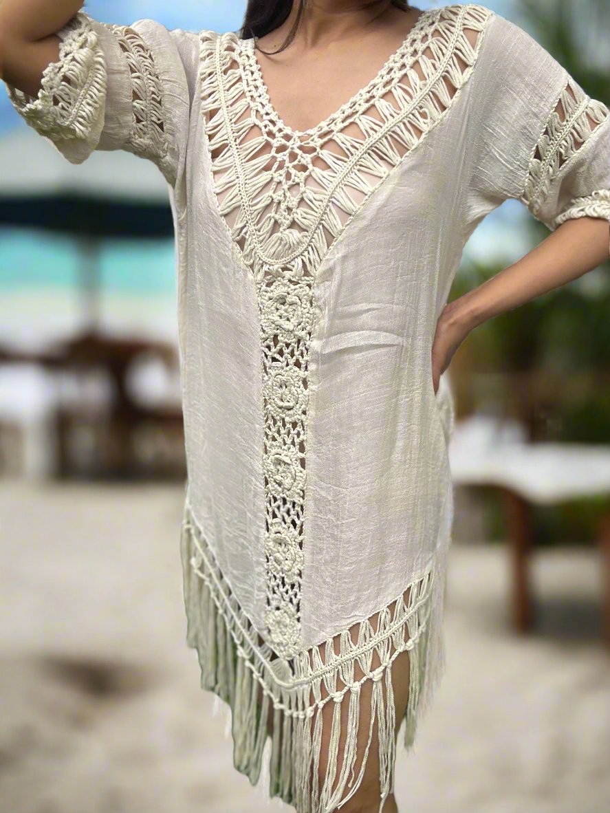 Crochet Beach Cover Up