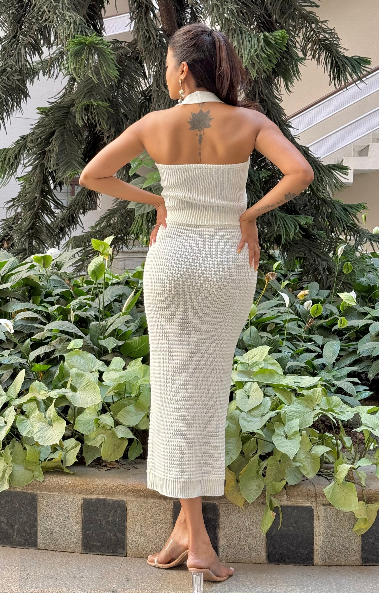 Luxe Knit - Halter Knitwear Co-Ord Set