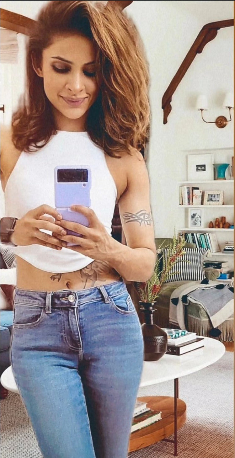 No Bra Crop Tops