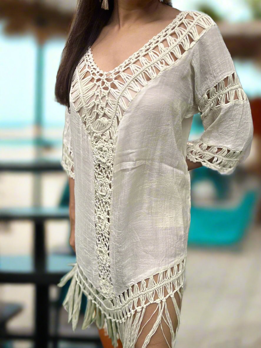 Crochet Beach Cover Up