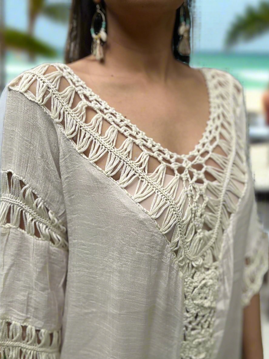 Crochet Beach Cover Up